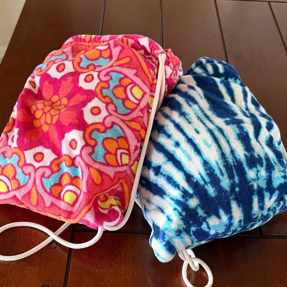 Sun & Sky Beach Towel & Attached Backpacks
